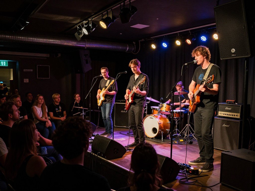 The Best Things to Do in Berlin 40 Live band performing at Berlin music venue with audience