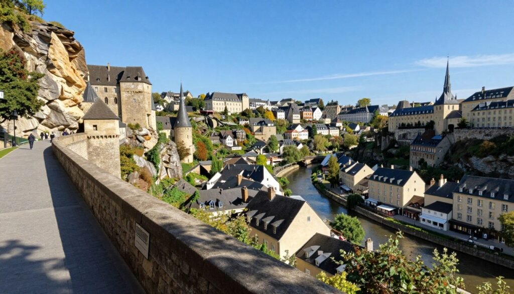 The Best Things to Do in Differdange 20 Luxembourg City old town panoramic view