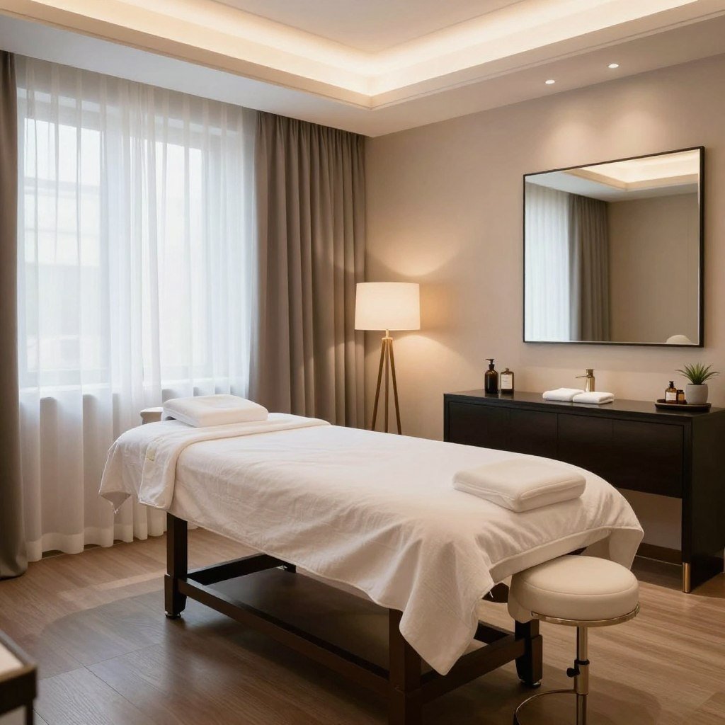 Luxury spa facilities at Park Hotel Sonnenhof