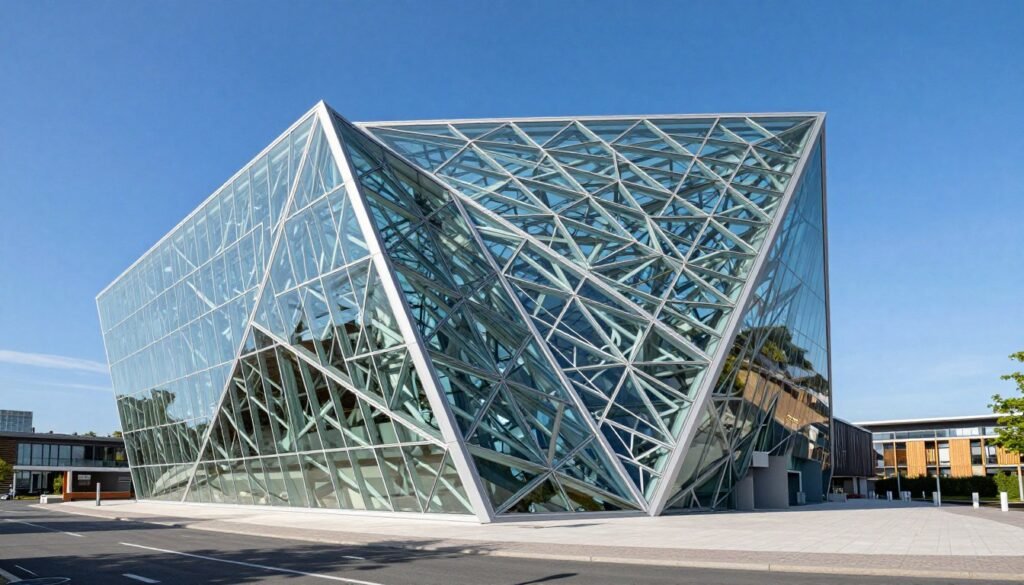 MUDAM contemporary art museum Luxembourg exterior