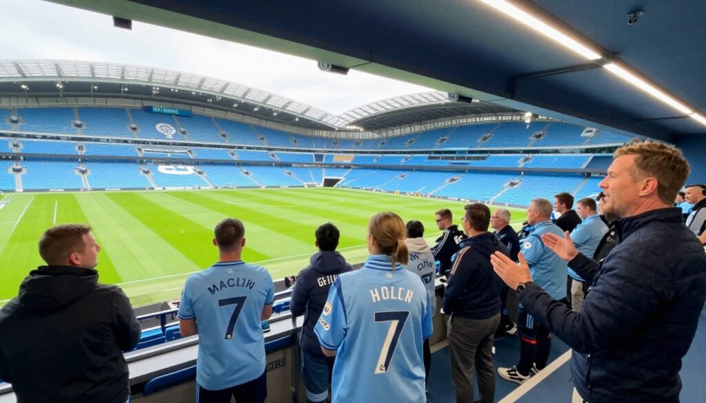 Manchester City's Etihad Stadium tour experience