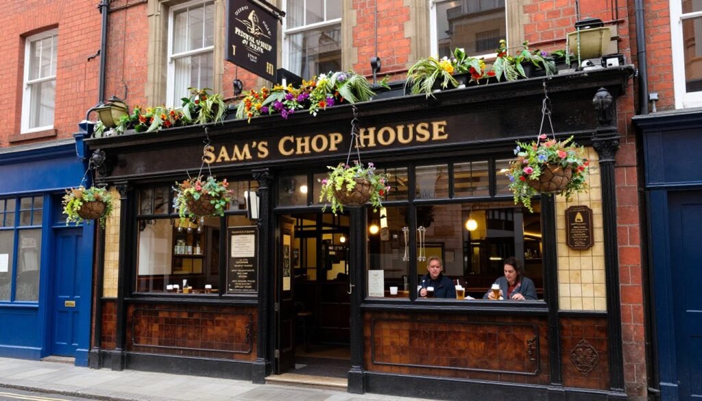 Manchester's historic pubs with traditional architecture