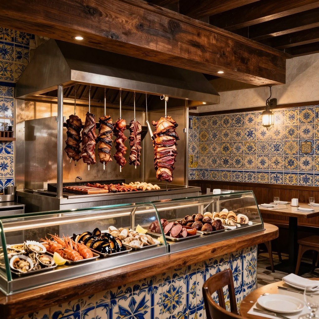 Manjar no Churrasco Portuguese grill restaurant