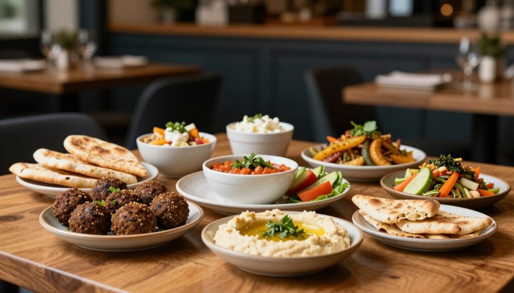 The Best Restaurants in Liverpool 5 Maray restaurant in Liverpool showing Middle Eastern inspired dishes from best restaurants in Liverpool