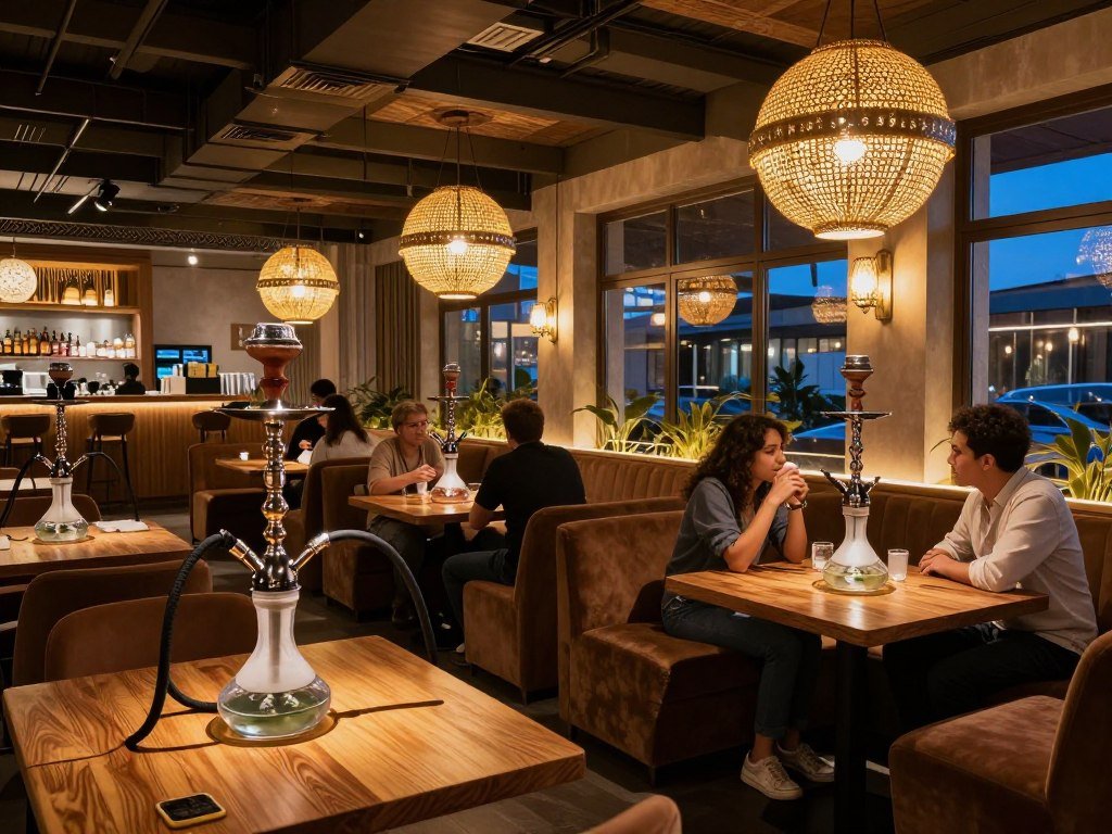 The Best Things to Do in Differdange 17 Metropole Shishabar interior ambiance