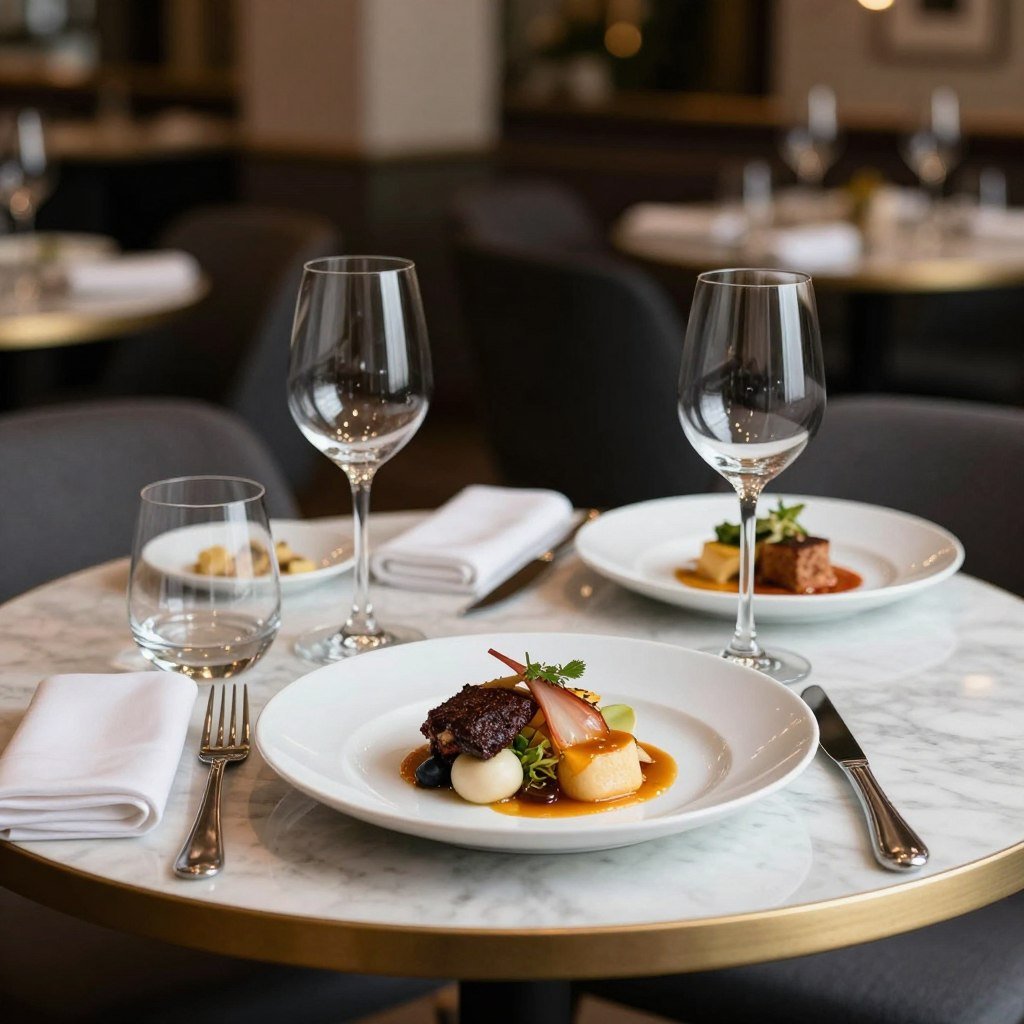 Mid-range bistro dining experience in Geneva