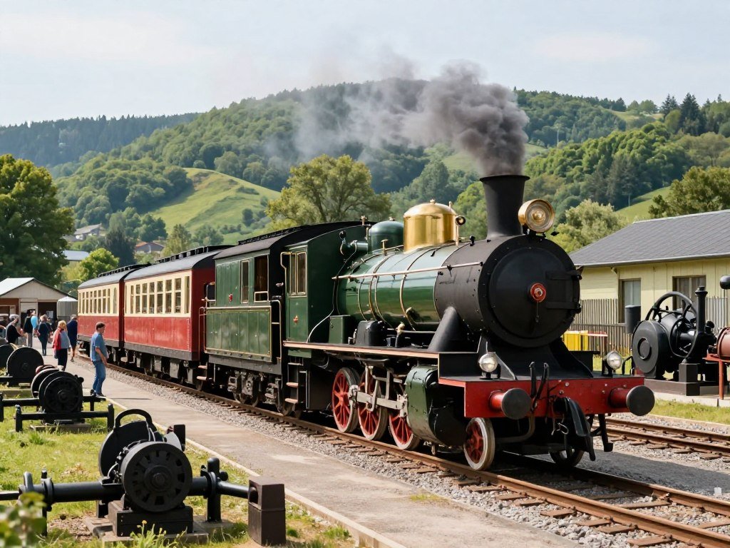 The Best Things to Do in Differdange 1 Minett Park Fond-de-Gras historic train and mining exhibits