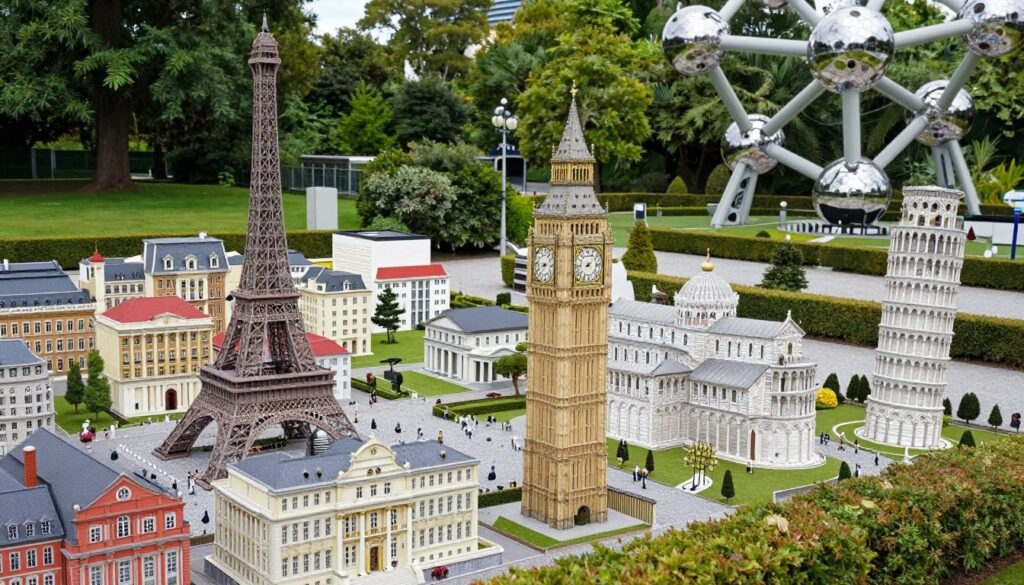 The Best Things to Do in Brussels 8 Miniature models of famous European landmarks at Mini-Europe park in Brussels