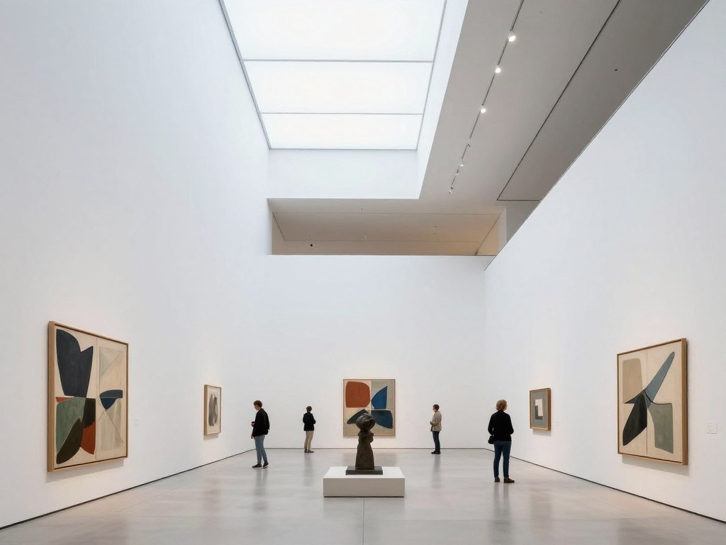 Modern art gallery in Pinakothek der Moderne