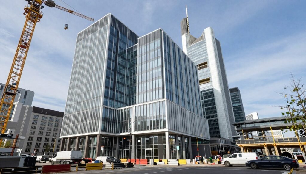 The Best Hotels in Frankfurt 33 Modern new hotel construction in Frankfurt city