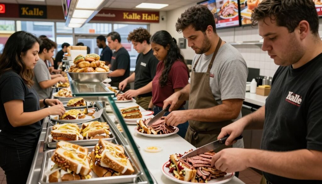 Mogg at Kalle Halle deli counter