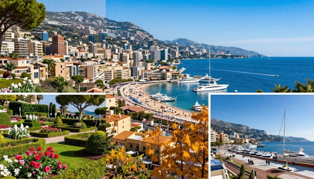 The Best Things to Do in Monaco 57 Monaco in different seasons collage