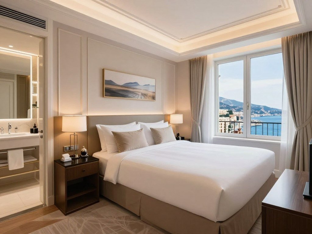 Monaco standard hotel room elegant design