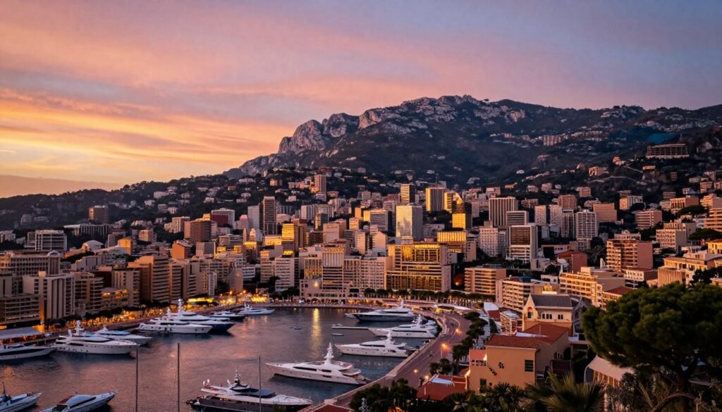 The Best Things to Do in Monaco 66 Monaco sunset panorama from the Rock