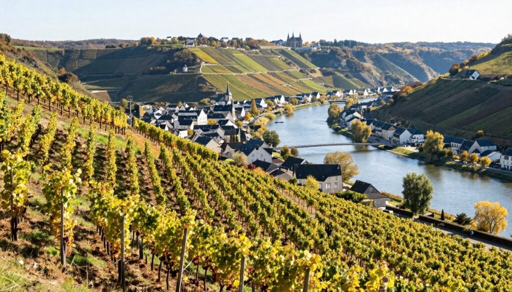 Moselle Valley vineyards Luxembourg