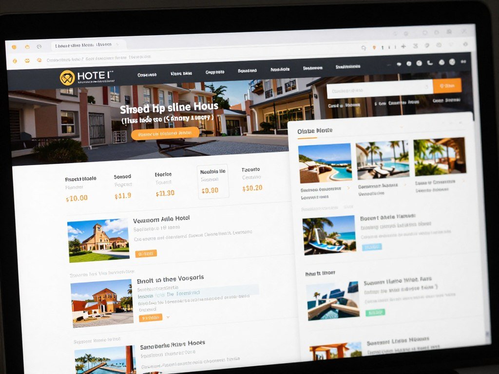 Multiple hotel booking websites comparison