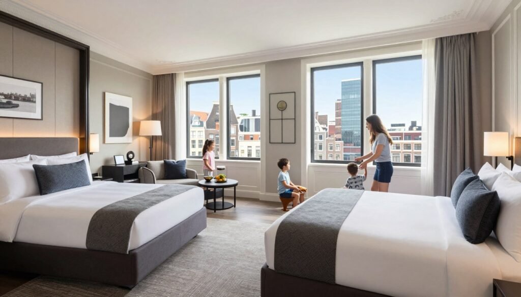 The Best Hotels in Amsterdam 12 NH Collection Amsterdam Barbizon Palace family room