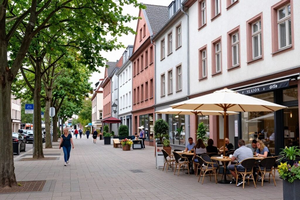The Best Things to Do in Frankfurt 27 Nordend neighborhood street with independent boutiques and cafes