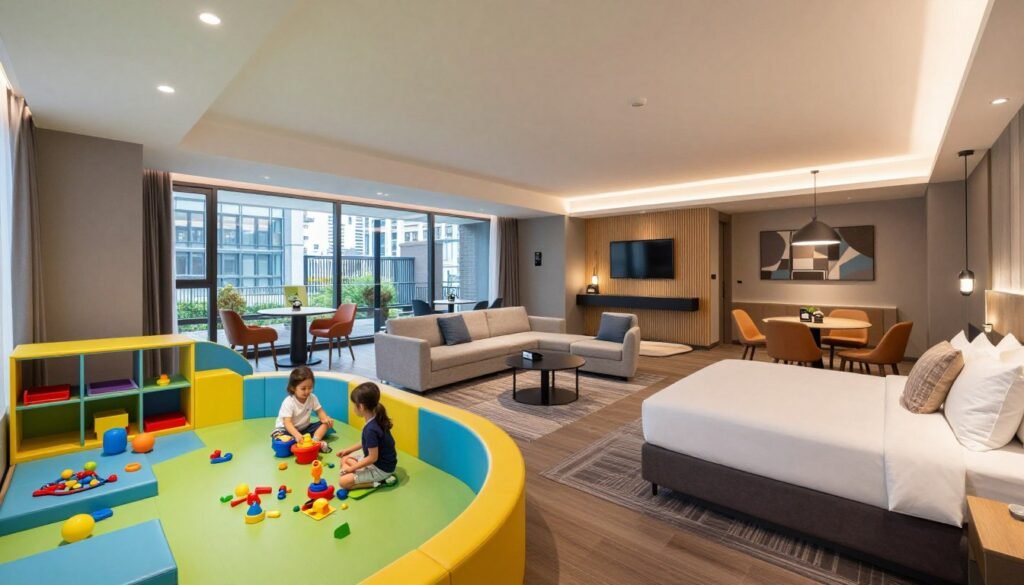 The Best Hotels in Amsterdam 13 Novotel Amsterdam City kids play area and family facilities