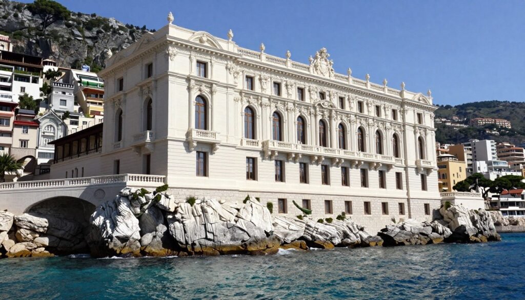 The Best Things to Do in Monaco 6 Oceanographic Museum of Monaco built into cliff face