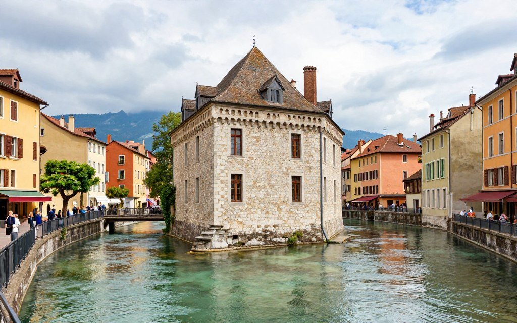 The Best Things to Do in Geneva 36 Palais de l'Île in Annecy canal