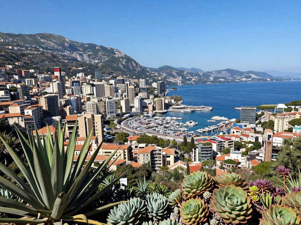 The Best Things to Do in Monaco 23 Panoramic view from Exotic Garden