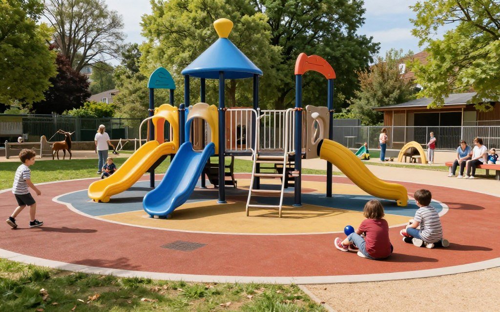 Parc Merveilleux playground Luxembourg