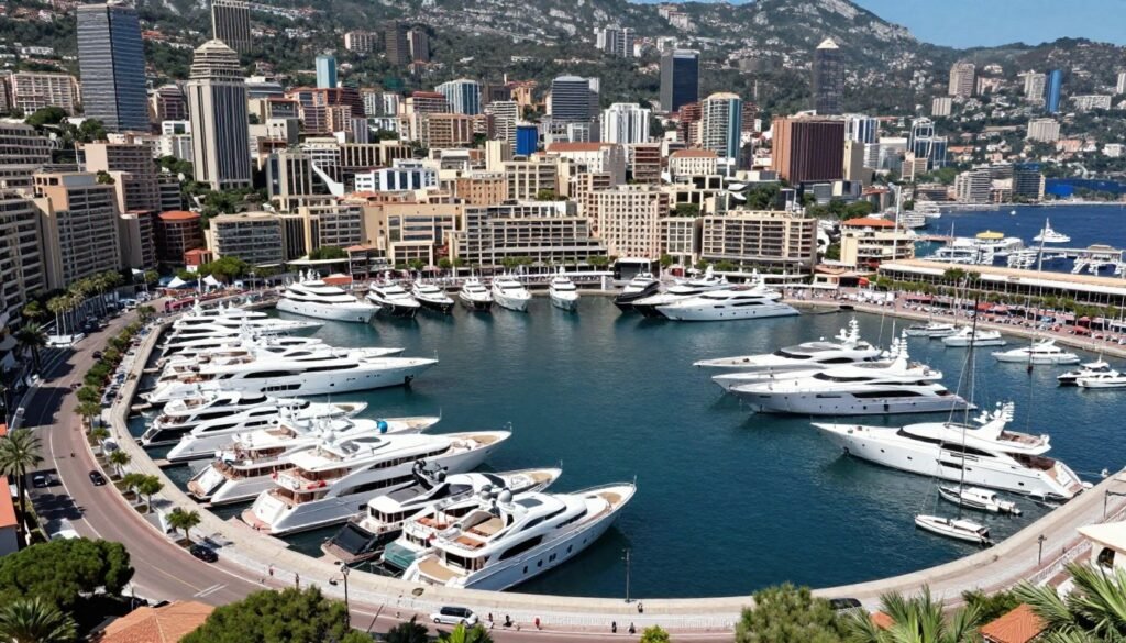 The Best Things to Do in Monaco 28 Port Hercules harbor with luxury superyachts