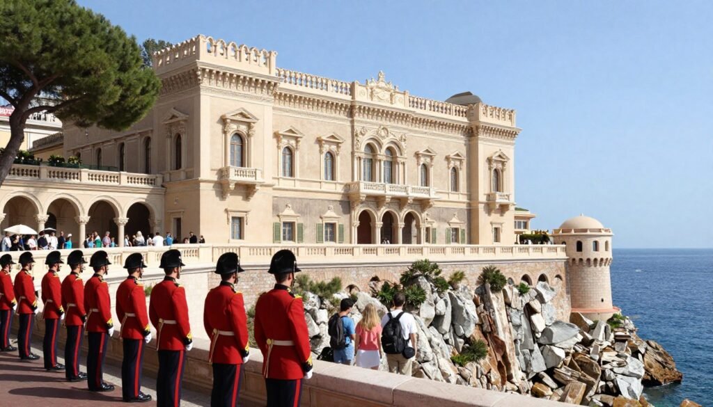 Prince's Palace of Monaco on the Rock