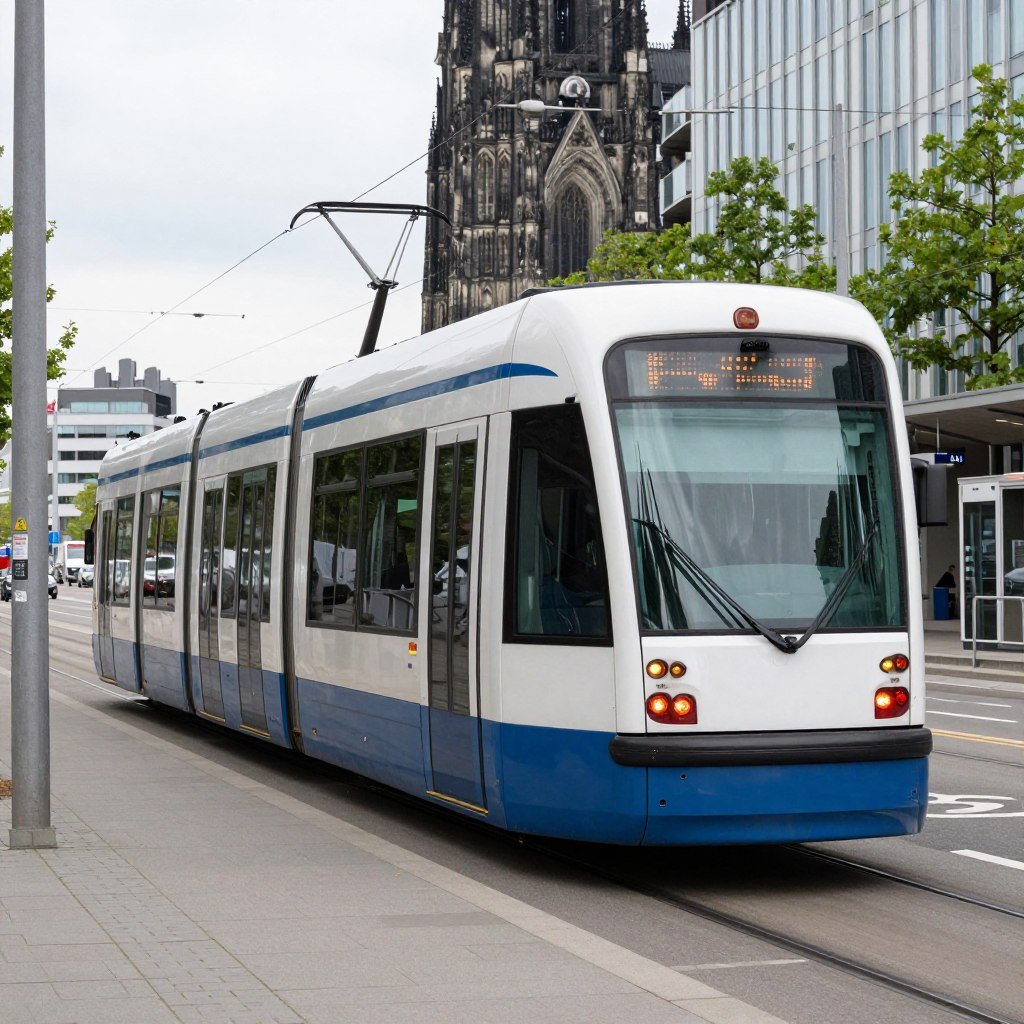 Public transport connections in Cologne