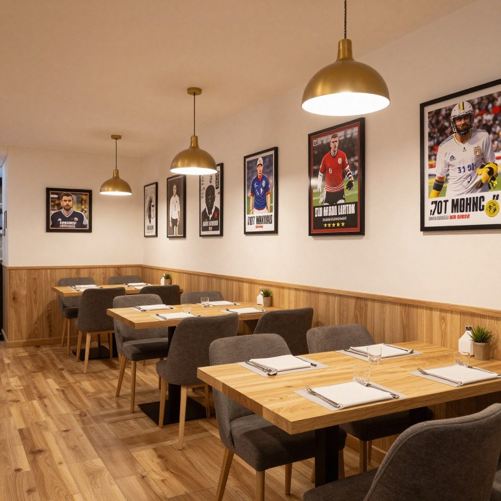 Restaurant Penalty modern Croatian dining space