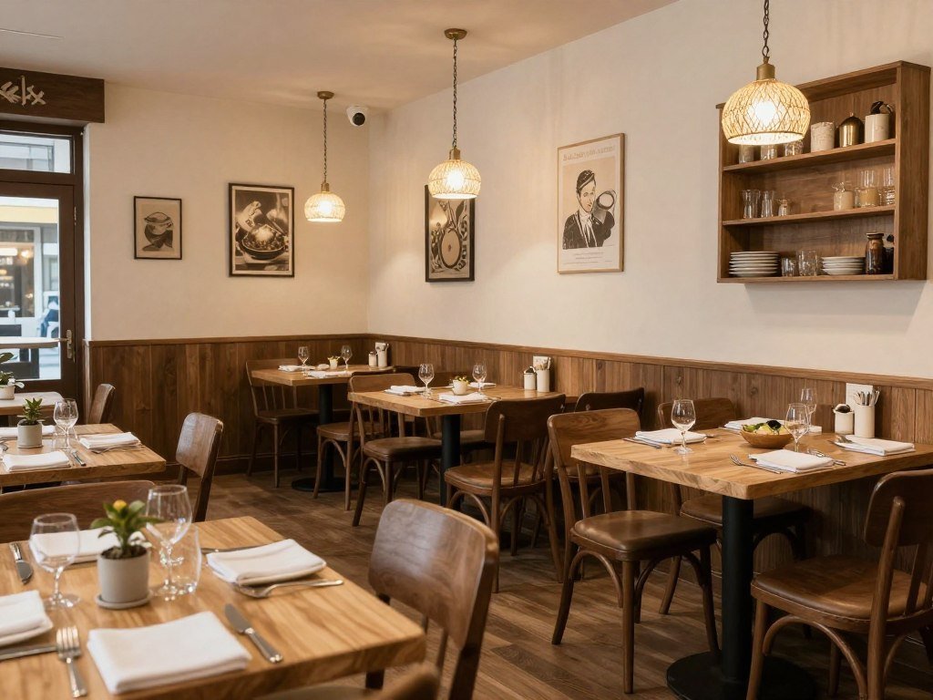 Restaurant Specki cafe-style dining area in Schaan