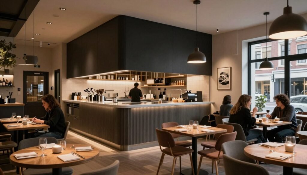 Popular Restaurants in Amsterdam 4 Restaurant in Amsterdam Oost with modern interior design