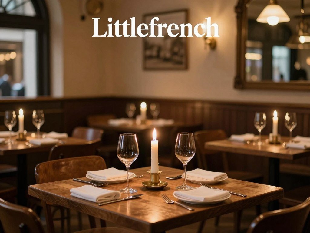 The Best Bristol Restaurants 2026 3 Romantic dinner setting at Littlefrench restaurant in Bristol