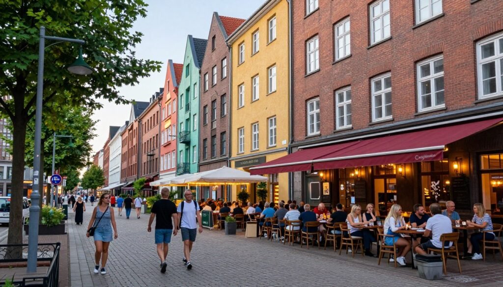 The Best Things to Do in Hamburg 14 Schanzenviertel district street with bars, restaurants, and people