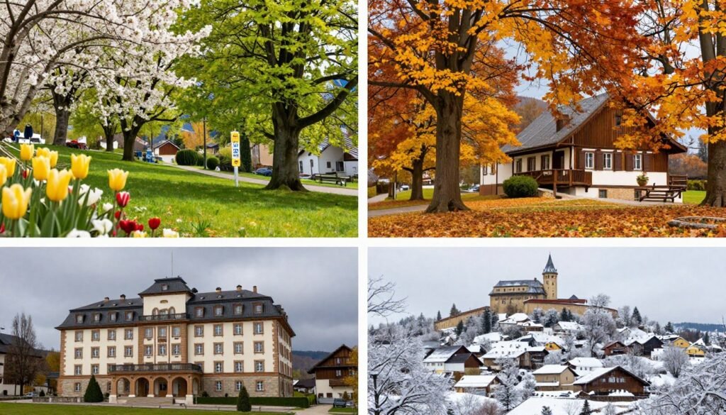 The Best Hotels in Balzers 8 Seasonal changes in Balzers showing different times to visit hotels