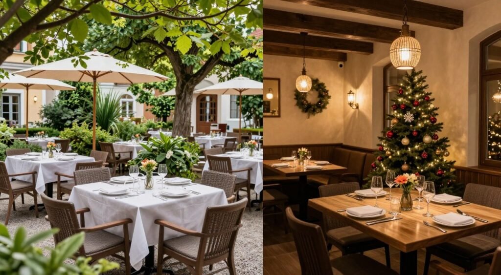 The Best Restaurants in Linz 17 Seasonal dining in Linz with summer garden terrace