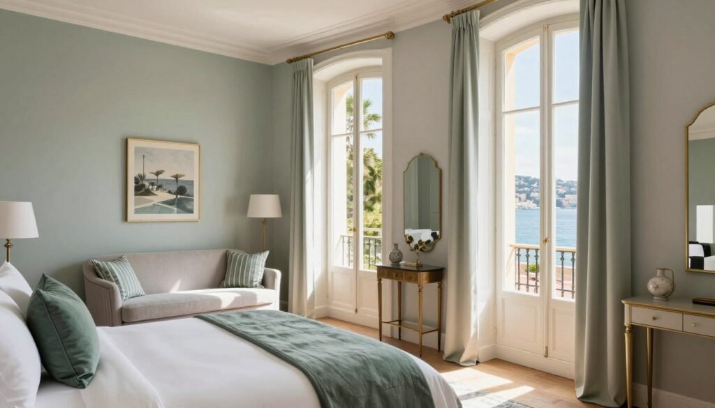 The Best Hotels in Nice 4 Stylish interior of Hotel La Pérouse with Mediterranean decor