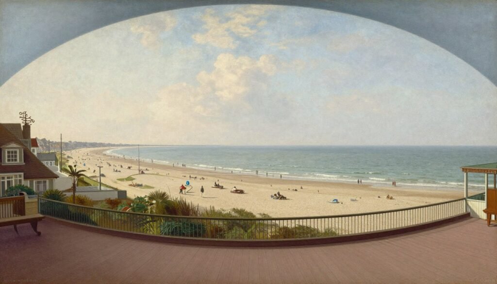 What to See in The Hague? 5 The 360-degree Panorama Mesdag painting showing Scheveningen beach in the 19th century