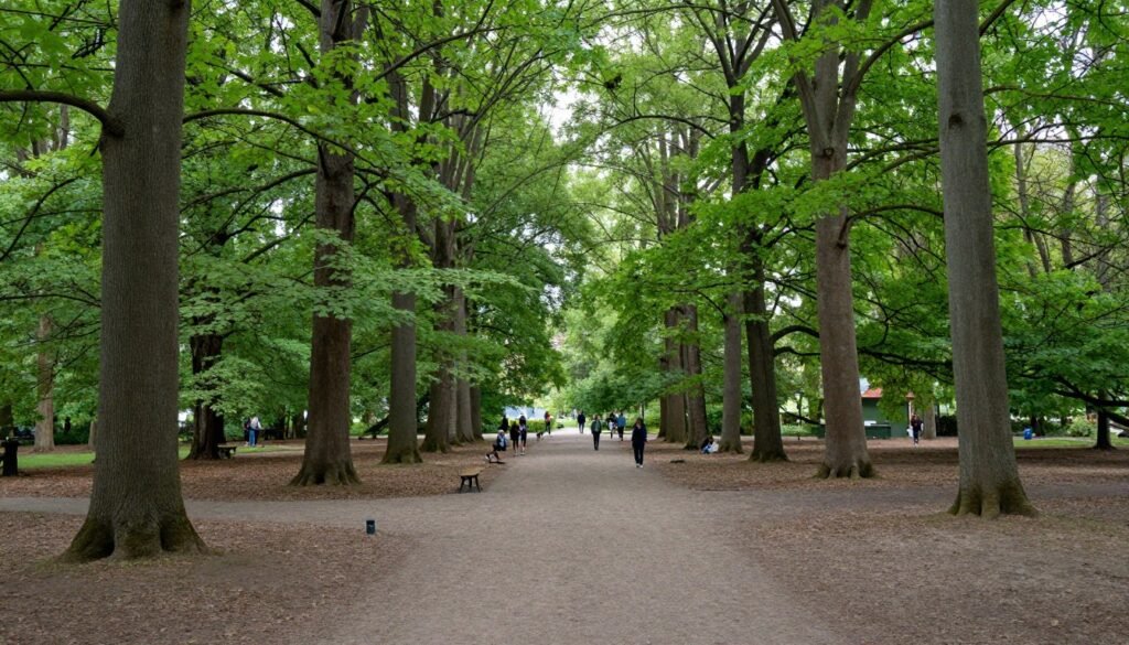 The Haagse Bos forest park in the center of The Hague, what is The Hague famous for