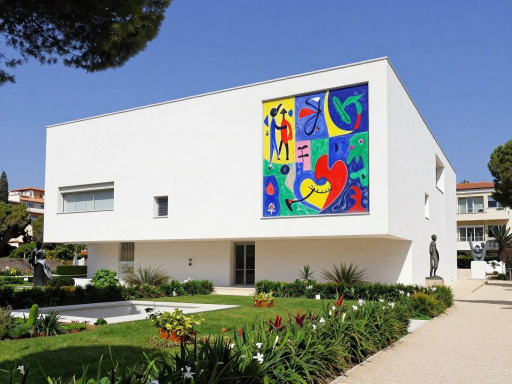 The Marc Chagall National Museum with its modernist architecture and gardens - things to do in Nice