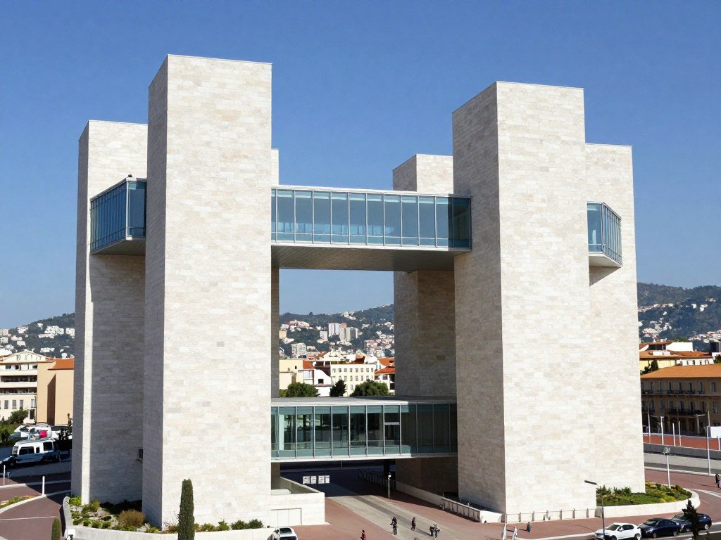 The Museum of Modern and Contemporary Art (MAMAC) with its distinctive architecture - things to do in Nice
