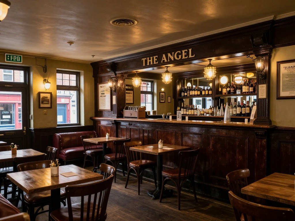 The Best Pubs in Manchester 2026 11 The cozy interior of The Angel pub on Rochdale Road in Manchester