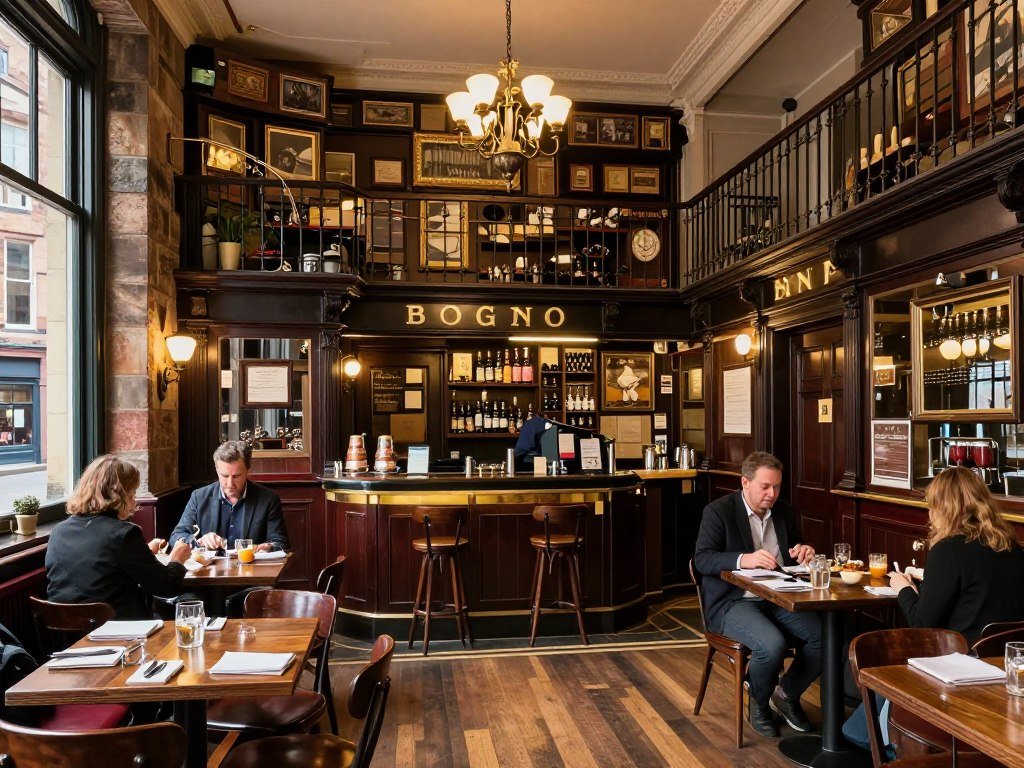 The Best Pubs in Manchester 2026 18 The renovated interior of Edinburgh Castle pub in Ancoats, Manchester
