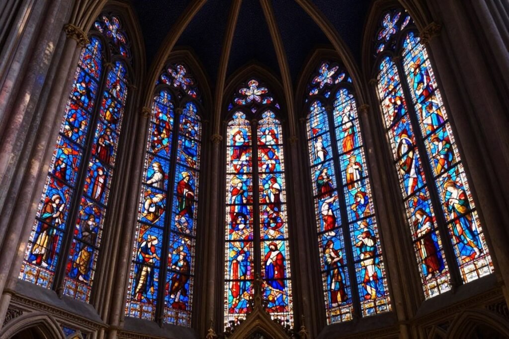 The Best Things to Do in Paris 7 The spectacular stained glass windows of Sainte-Chapelle - hidden gems among things to do in Paris