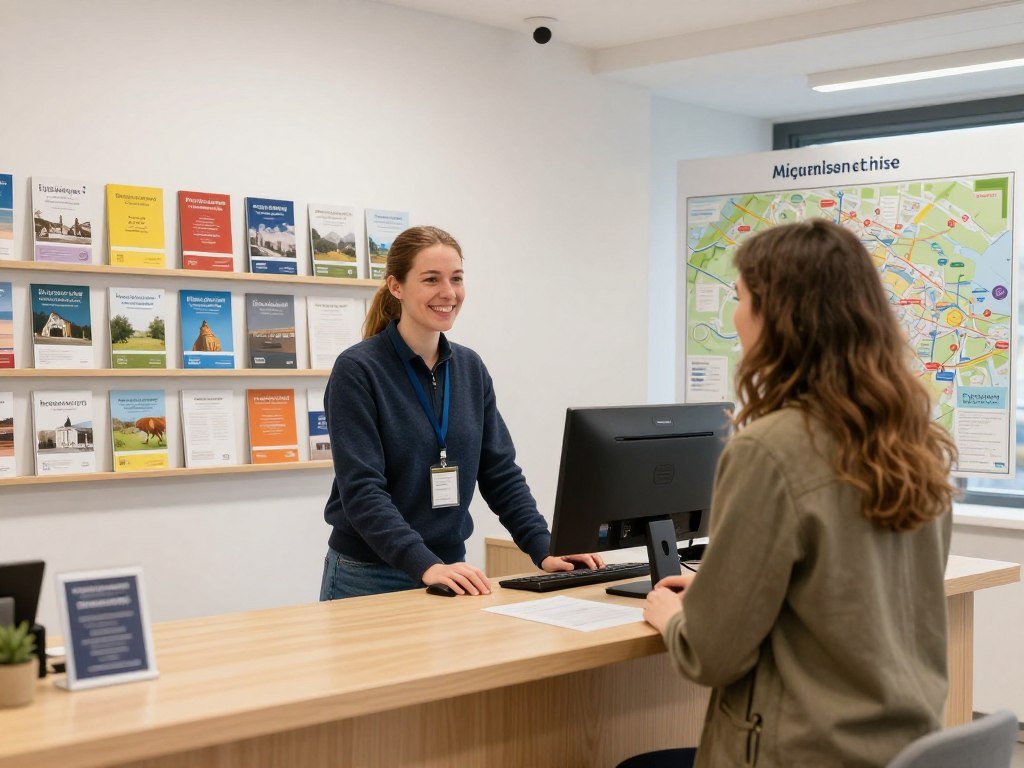 The Best Things to Do in Differdange 26 Tourist information office interior with helpful staff