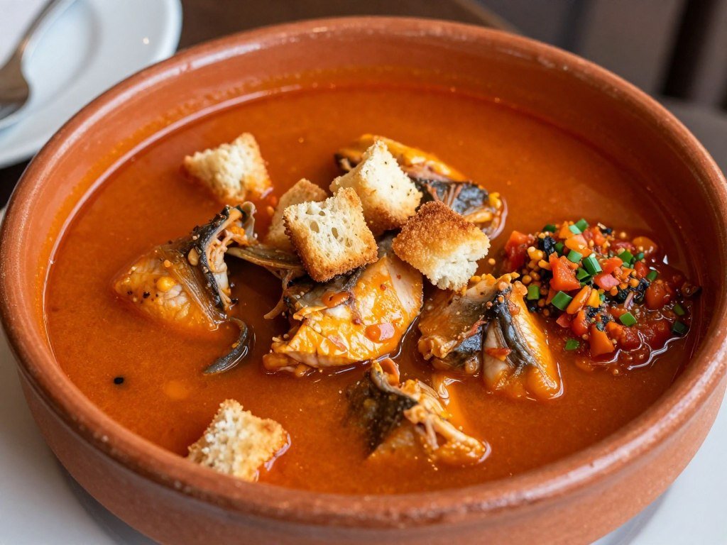 The Best Restaurants in Marseille 1 Traditional Marseille bouillabaisse fish stew served in a restaurant