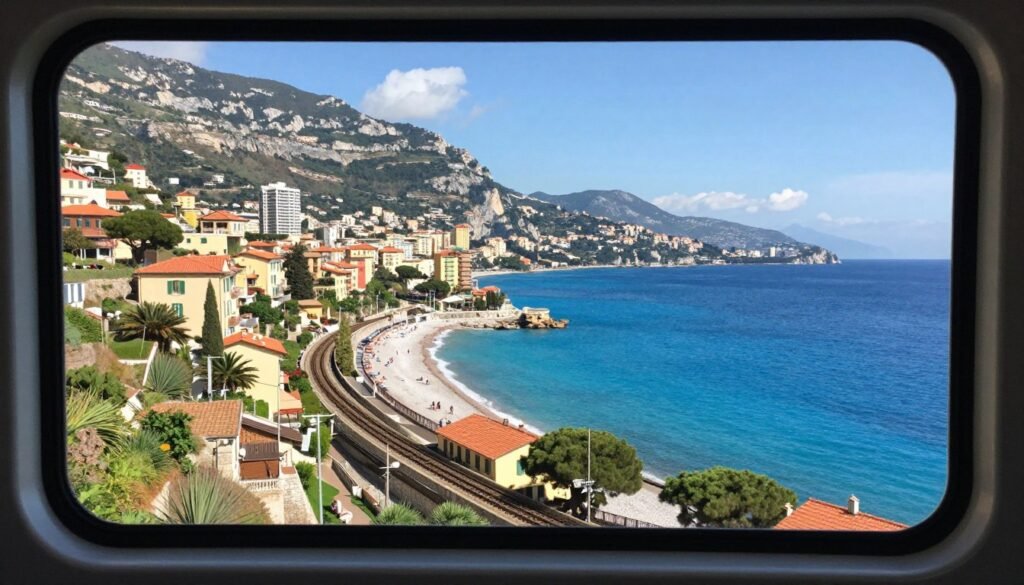 The Best Things to Do in Monaco 45 Train journey along French Riviera coast to Monaco