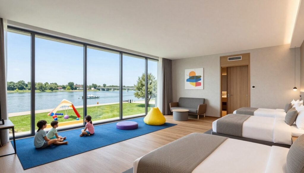 The Best Hotels in Linz Austrria 9 Trans World Hotel Donauwelle exterior with Danube view