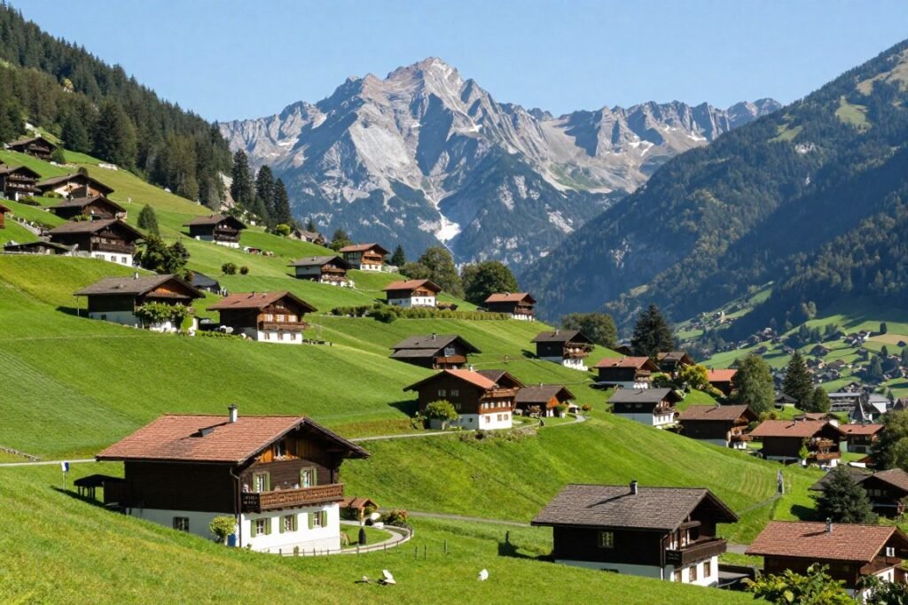 The Best Hotels in Vaduz 26 Triesenberg mountain village overlooking Rhine Valley